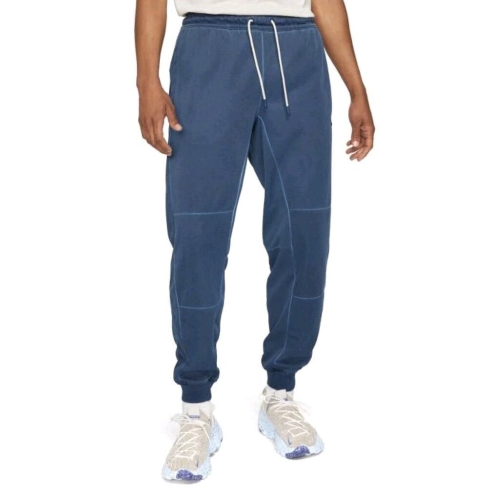 Nike Sportswear Jersey Jogger Pants Blue Void DA7162-492 Men's Size Large NWT